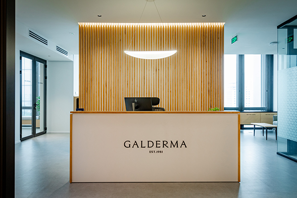 Văn phòng Galderma tại Deutches haus - Khu tiếp tân