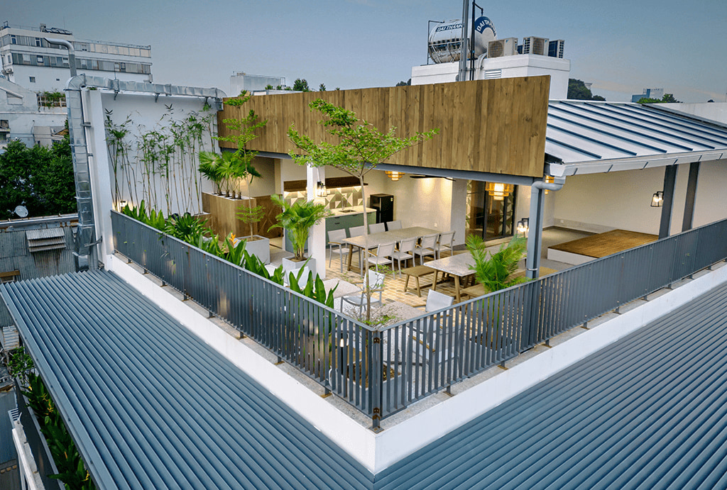 Thiết kế rooftop văn phòng mgm - Bồ Công Anh