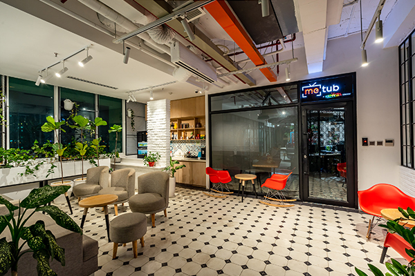 Văn phòng Metub & Web Asia - Lối vào