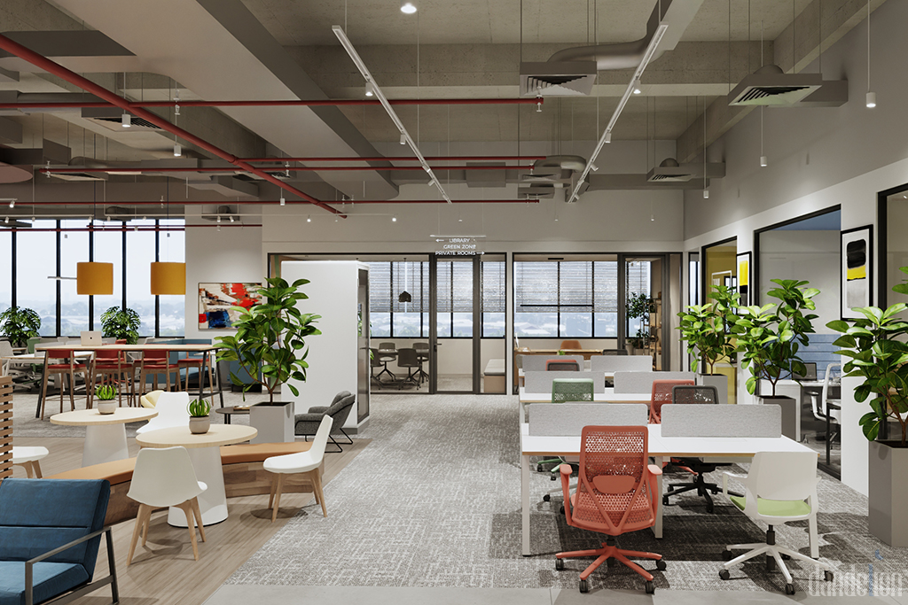 Inspiring workspace design in modern offices