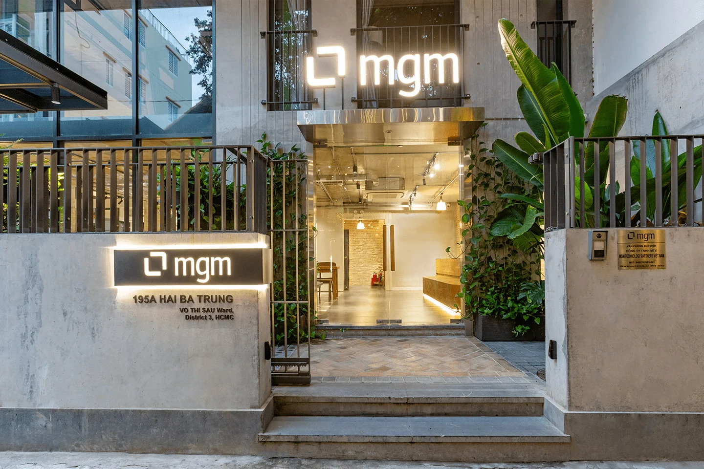 Exterior view of mgm office designed by Dandelion Design Construction